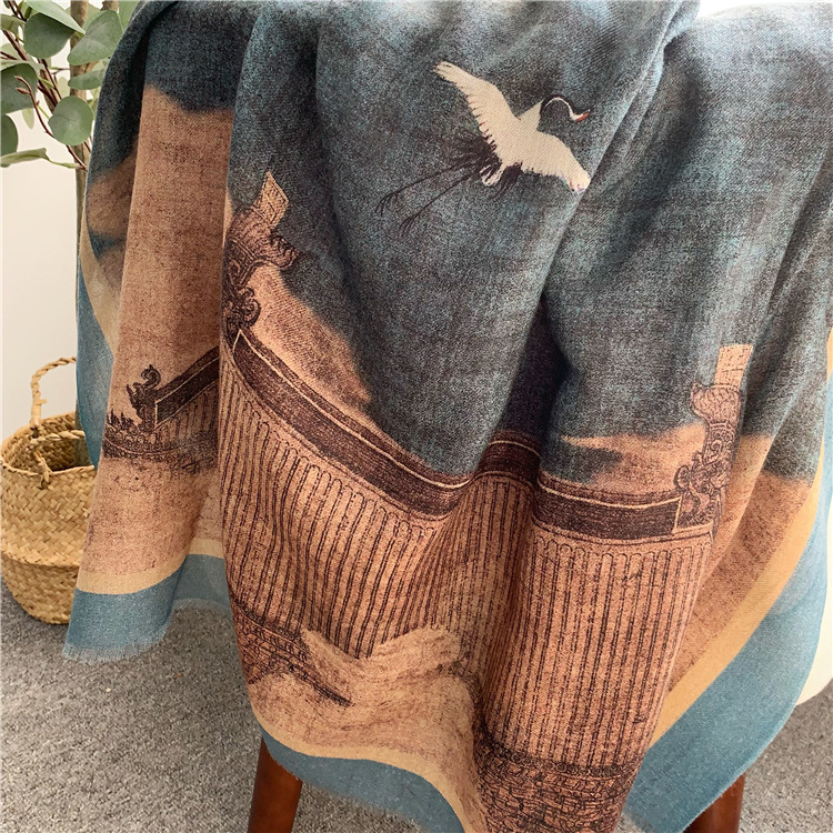 Warm Winter Clothing - ピュアカシミヤタッセルショールストール女性大パシュミナ冬服ネックアクセサリー母ギフト 200 100 センチメートル