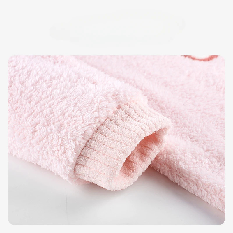 ピンクちょう結びパジャマ長袖クルーネックプルオーバーソフトト - Jacket Winter Clothing のレビューと価格