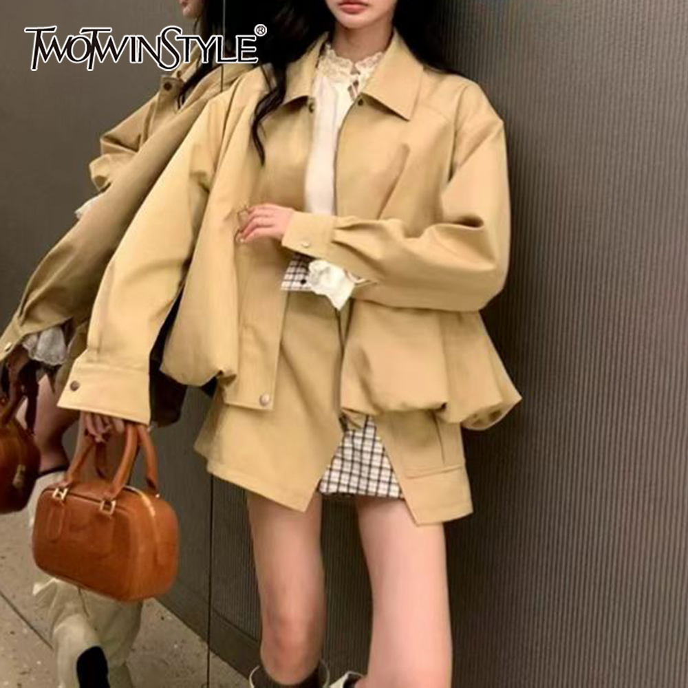 TWOTWINSTYLE カーキスプライスポケット ツーピー - Winter Clothing Color のレビューと価格