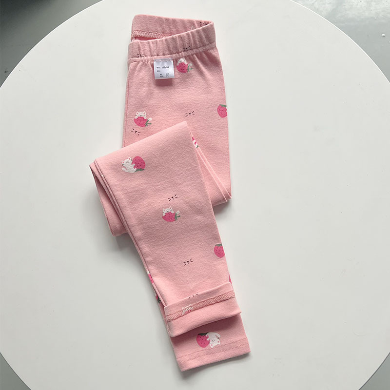 女の子レギンス秋冬パンツ子供のための厚い綿弾性子供パンツ多用 - Winter Clothing For Toddlers のレビューと価格