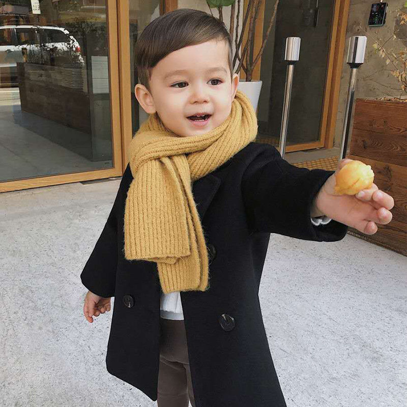 子供用ラペル付きダブルブレストトレンチコート,男の子と女の子 - Winter Clothing For Toddlers のレビューと価格