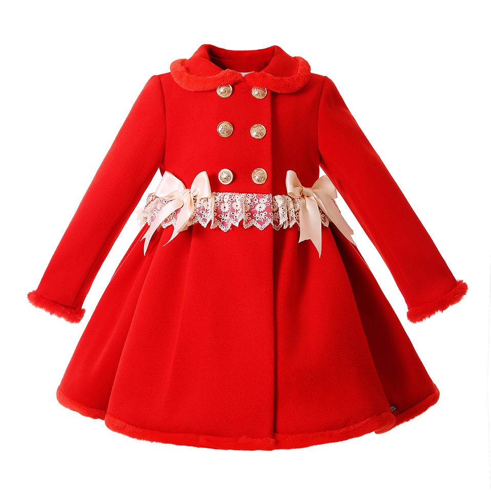 ペティガール 新しいクリスマス幼児用冬用赤いジャケットコート - Winter Clothing For Toddlers のレビューと価格