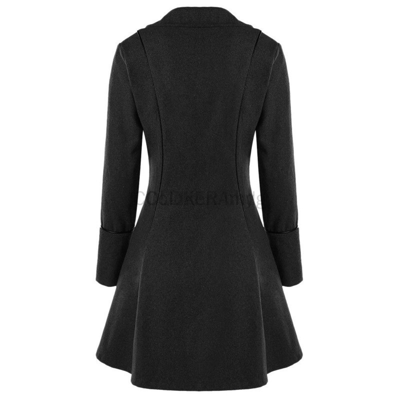 冬の女性のジャケットゴシックスチームパンクコルセットハロウィ - Jacket Winter Clothing のレビューと価格