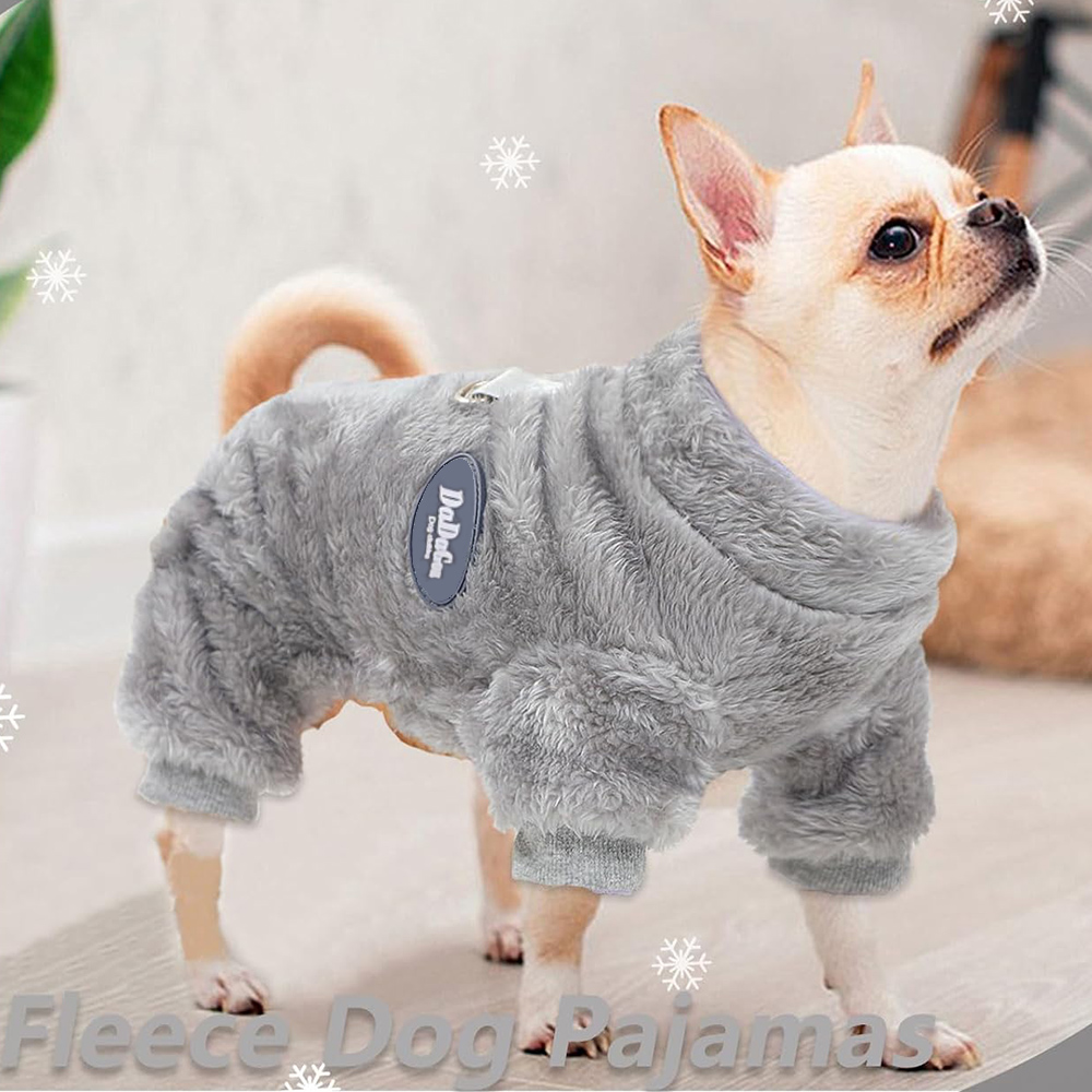小型犬用セーター 冬用ペット服 男の子 女の子 フリース 子 - Winter Clothing For Toddlers のレビューと価格