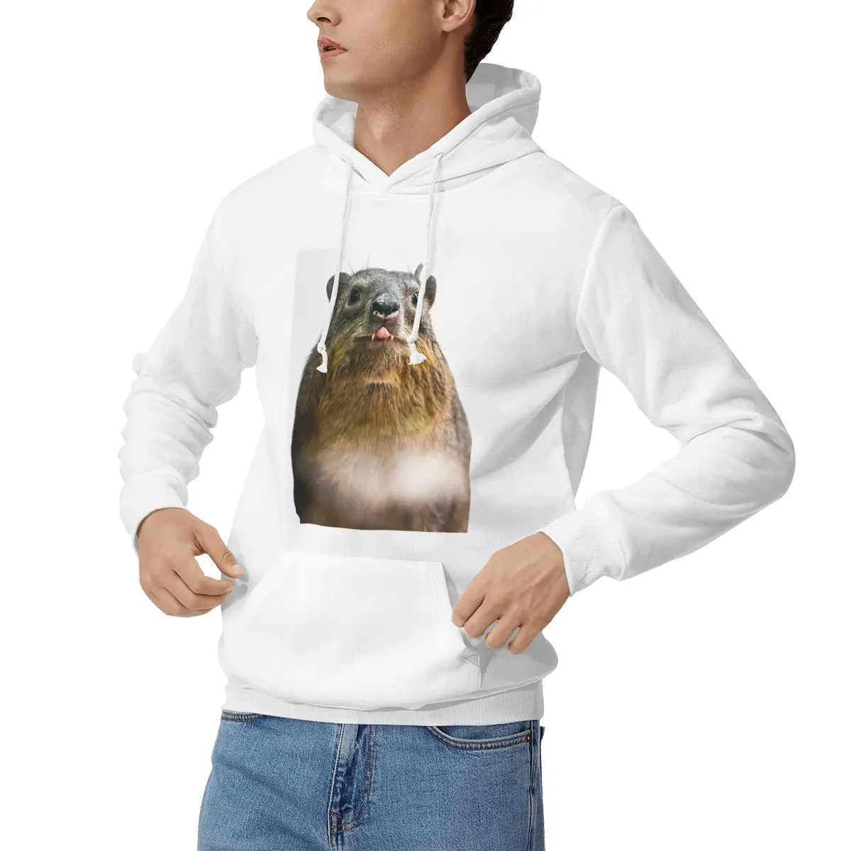 ロックハイラックス写真かわいいヴァンパイアポテトパーカーメン - Winter Clothing Photo のレビューと価格