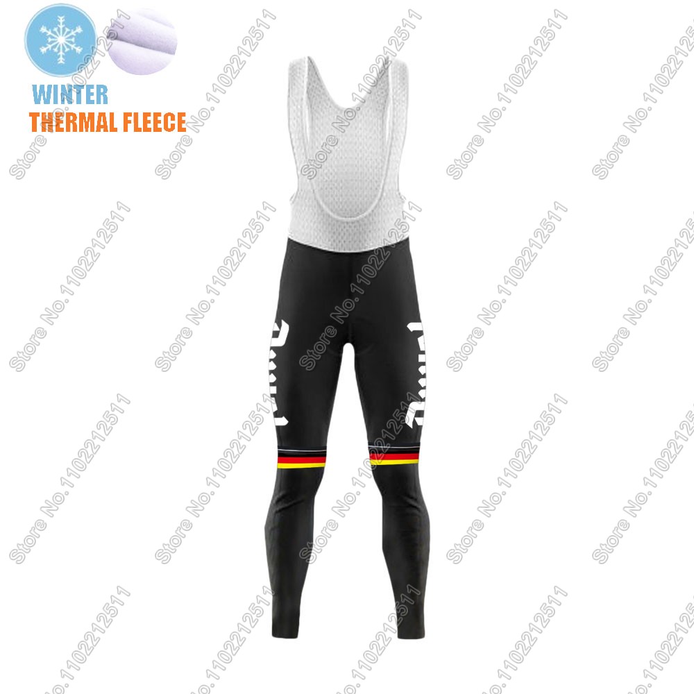 デュベルサーマルフリース長袖サイクリングジャージーセット男性 - Winter Clothing Germany のレビューと価格