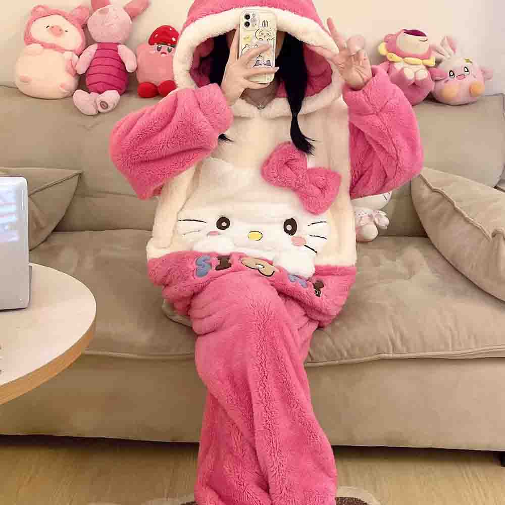 ハローキティ クロミ レディース カートゥーン 長袖 暖かい - Warm Winter Clothing のレビューと価格