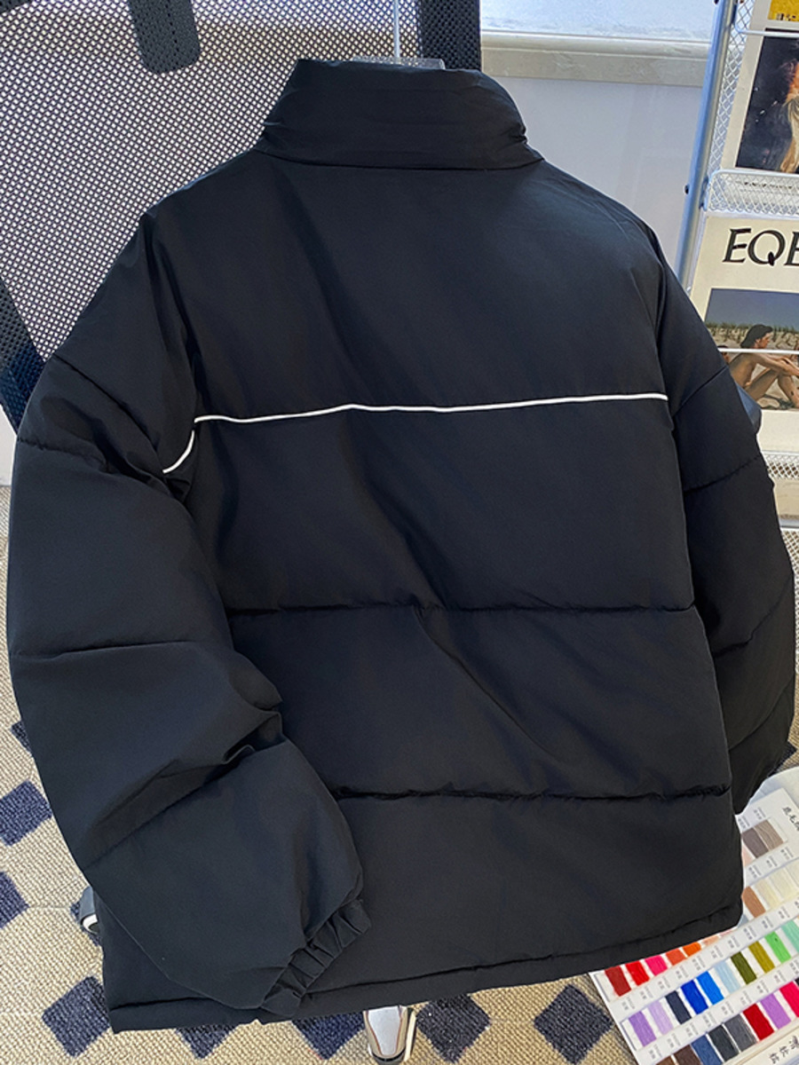 メンズスタンドアップカラー,コットンパッド入りジャケット,厚 - Winter Clothing Hong Kong のレビューと価格