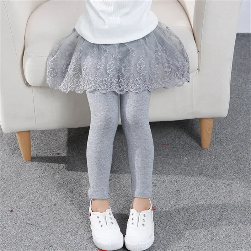 新しい女の赤ちゃんレギンスレースプリンセススカートパンツ春秋 - Winter Clothing For Toddlers のレビューと価格