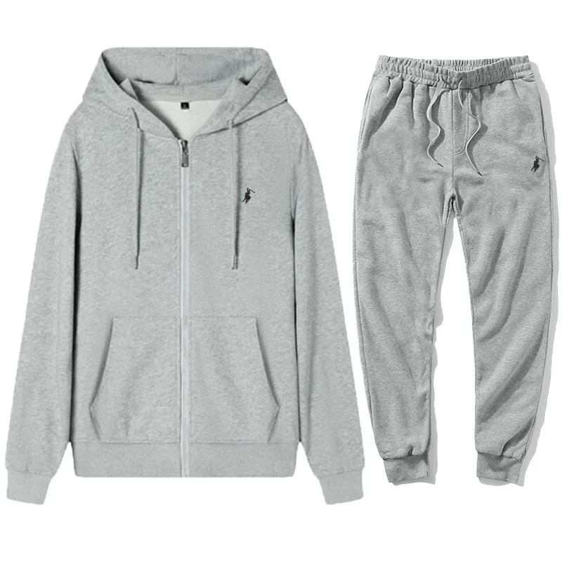 2026年メンズクラシックフーディスポーツパンツセット秋冬暖 - Winter Clothes のレビューと価格