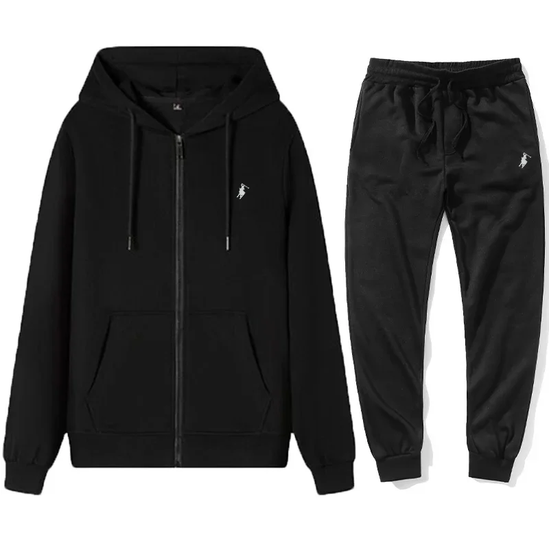 2026年メンズクラシックフーディスポーツパンツセット秋冬暖 - Winter Clothes のレビューと価格