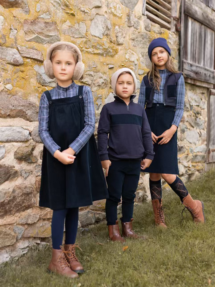 AP 2025 AW コーデュロイコレクション ネイビーブル - Winter Clothing For Toddlers のレビューと価格